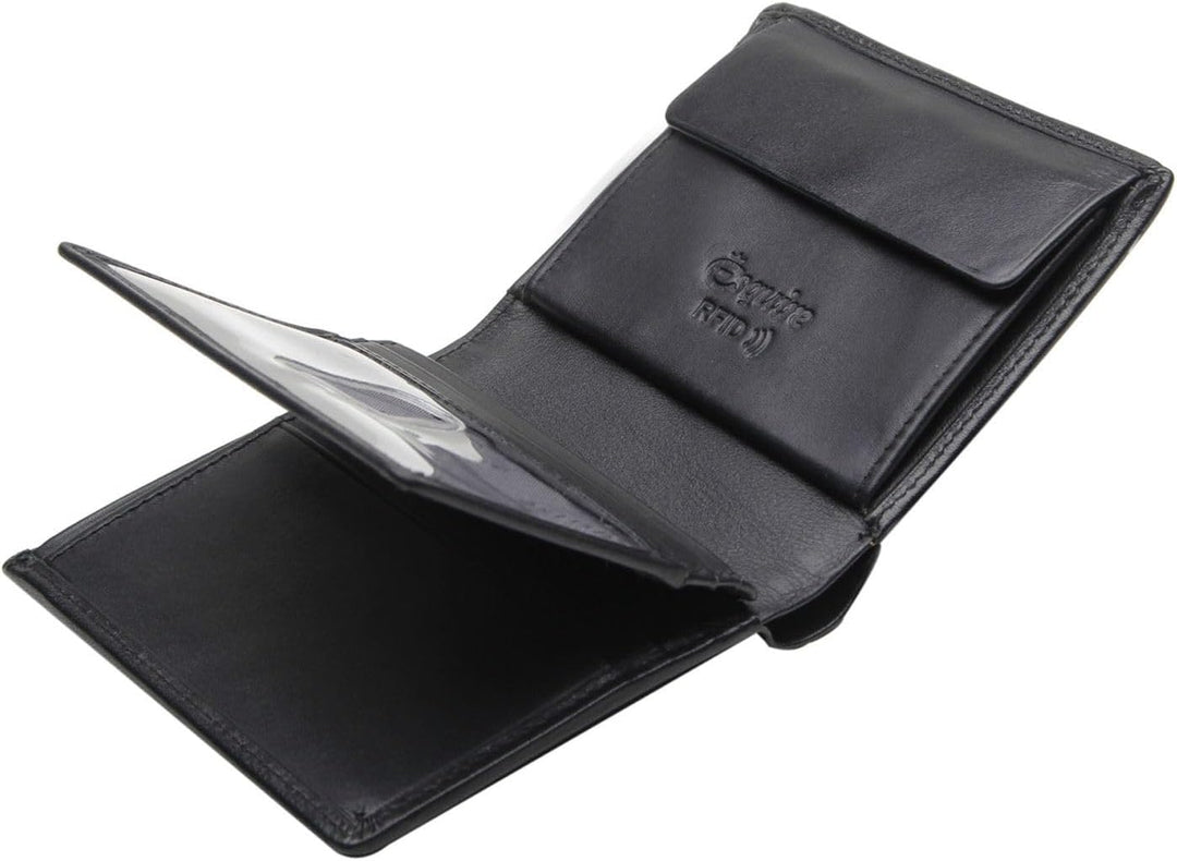 Esquire Compact Geldbörse Leder 9 cm