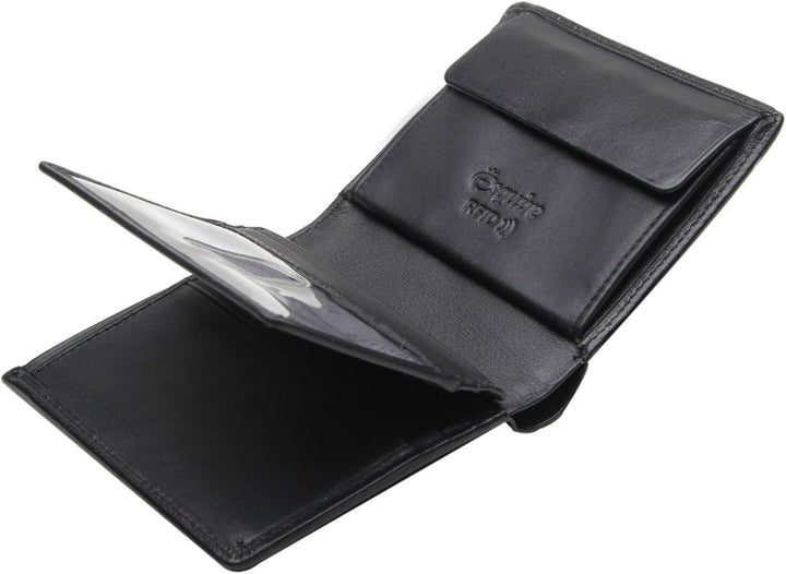 Esquire Compact Geldbörse Leder 9 cm