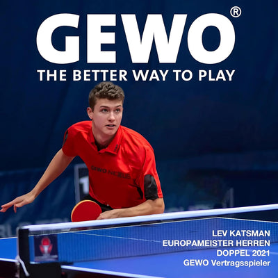 GEWO CS Energy Carbon - Tischtennis-Schläger - Profi-Tischtennisschläger, ITTF genehmigt - Carbon-Sc