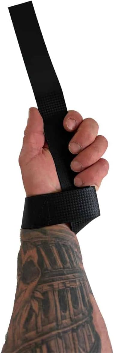 Unzerbrechliche Zughilfen aus Carbonfaser | Warrior Gear | Zughilfen Powerlifting - Strongman - Body
