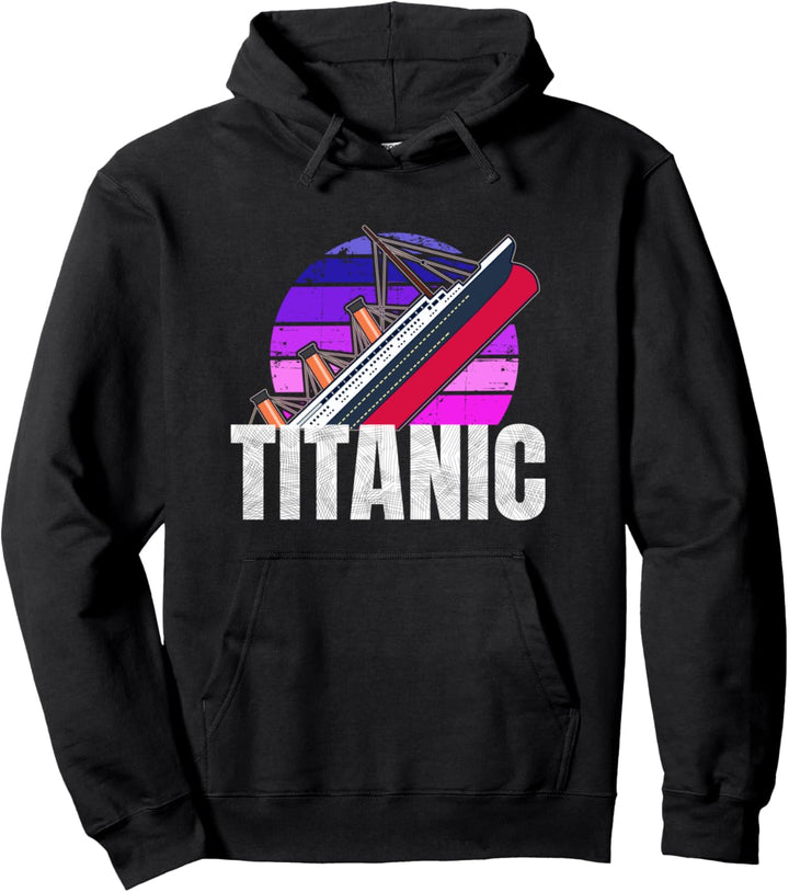 Titanic Vintage Kreuzfahrtschiff RMS Titanic Pullover Hoodie