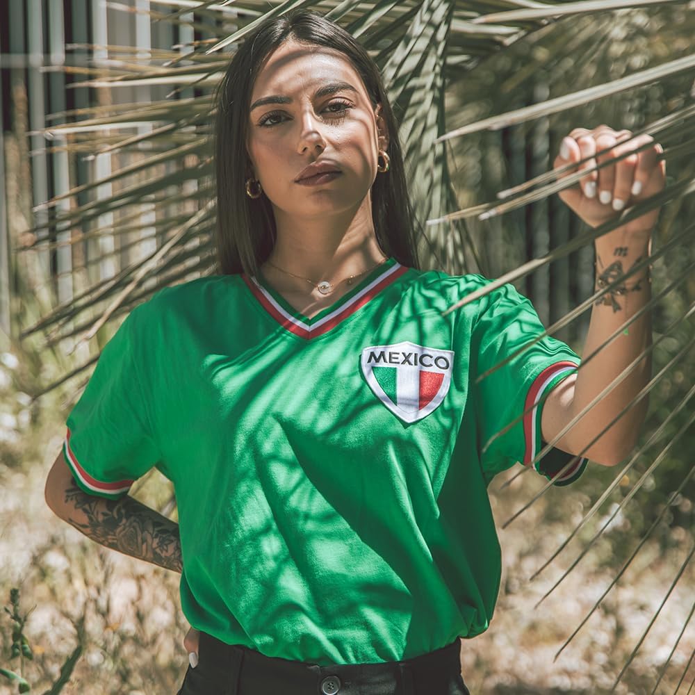 Copa Mexiko Pele Retro Fussball Trikot 1980&