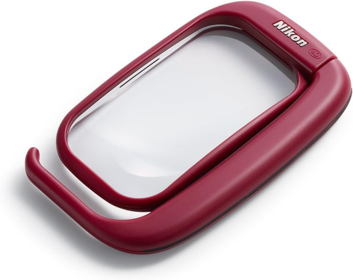 Nikon Lupe U1 4D Vergrösserungsglas (1,5-fach) rot