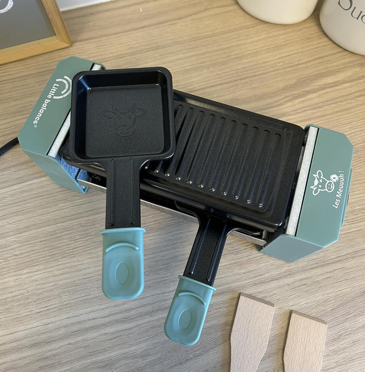 LTTLE BALANCE 8949 Happy Connect 2-4 Meuuuh…!, Raclette für 1 oder 2 Personen, Montage in Reihe von