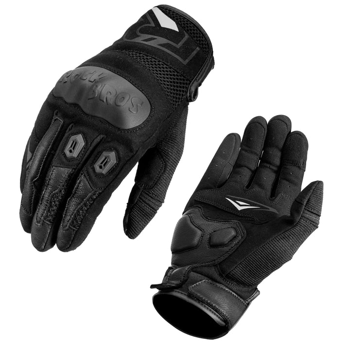 ROCKBROS Handschuhe Fahrrad für Damen Herren Touchscreen Fahrradhandschuhe Anti-Stoss für Outdoor-Sp