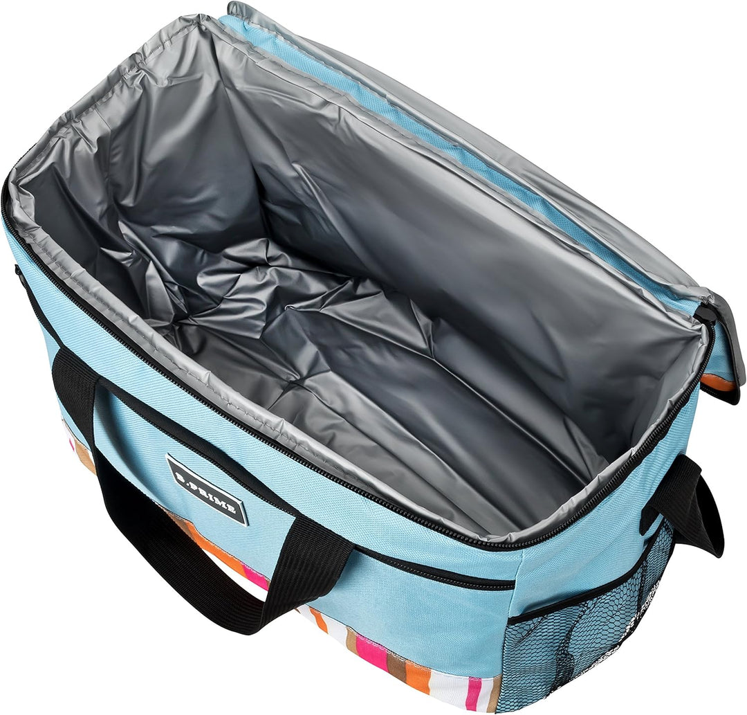 B.PRIME 20L Kühltasche Classic I 36x26x22cm I Isoliertasche I Lunch-Tasche I Kühlbox I Picknick-Tasc