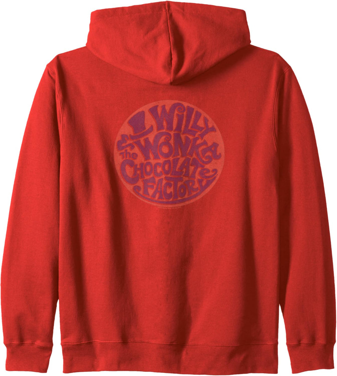 Willy Wonka and the Chocolate Factory Circle Logo Kapuzenjacke