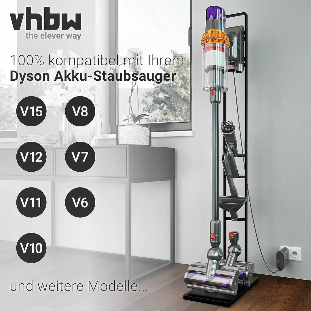 vhbw Staubsaugerhalter Ständer kompatibel mit Dyson V16 Piston Animal, V16 Piston Animal Submarine A
