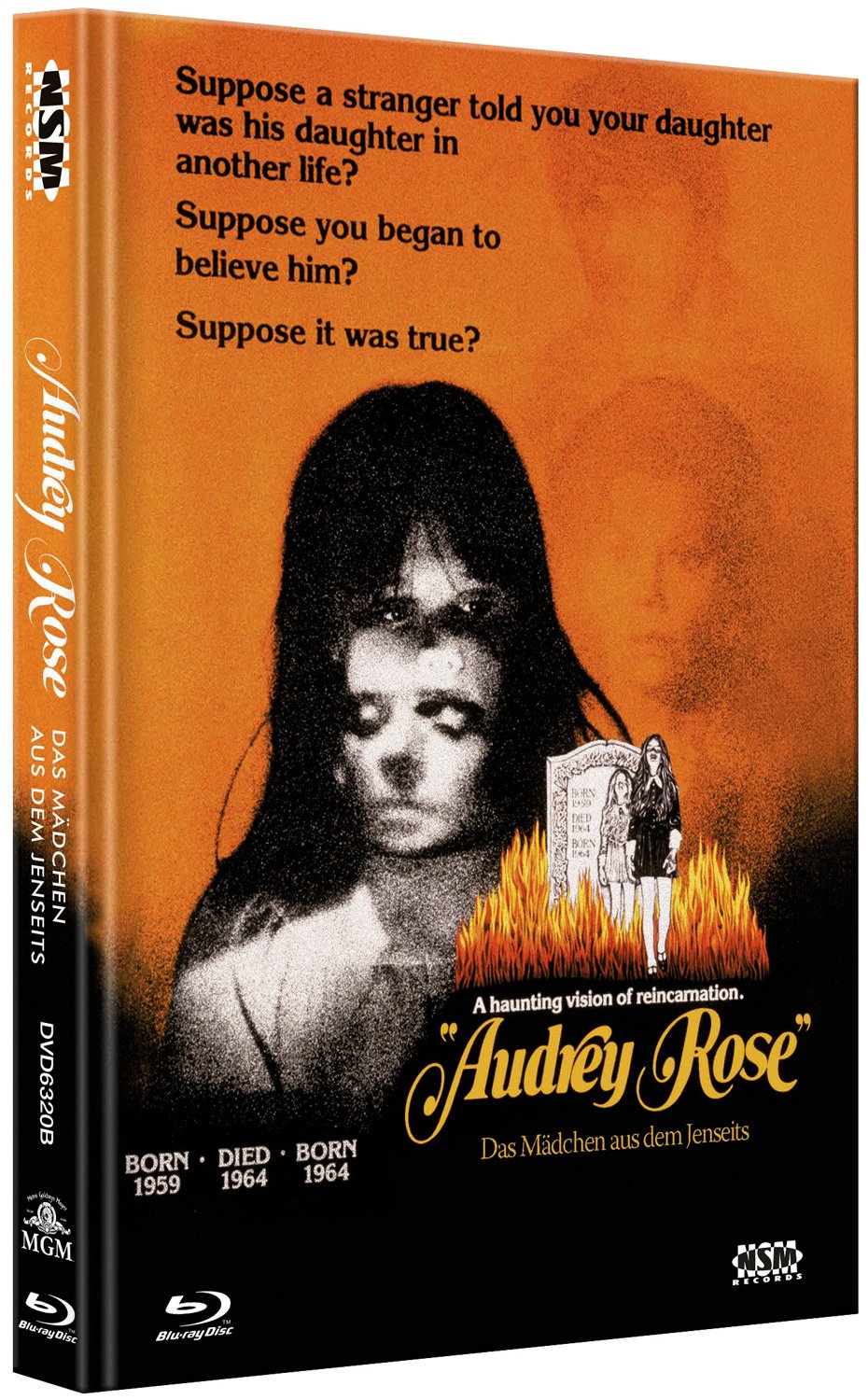 Audrey Rose - uncut (Blu-Ray+DVD) auf 333 limitiertes Mediabook Cover B [Limited Collector's Edition