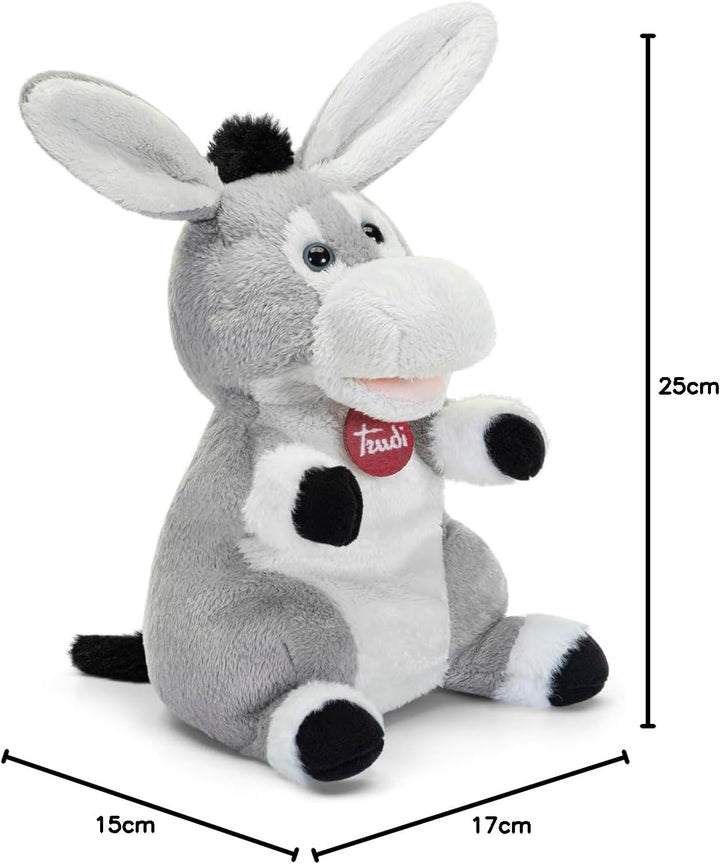 Eselpuppe Trudi | Plüschpuppen-Puppenspiel | 17x25x15cm Grosse S | Puppets | Modell 29228