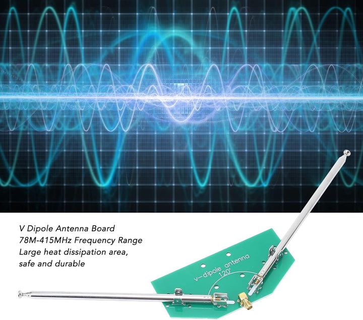 Radio-Ersatzantenne Universal-Indoor-Akzeptor-Dipolantenne Radio Home Indoor FM-Empfängerantenne mit