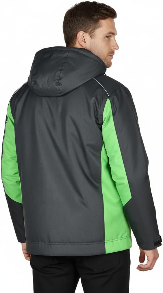 BWOLF Braver Arbeitsjacke Herren Winter Herren Winter Winddichte Winterjacke Arbeitsjacke Warme mit