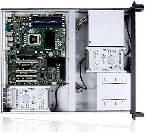 Rack Chassis 19" 2U Black 2U Schwarz, 2U Schwarz