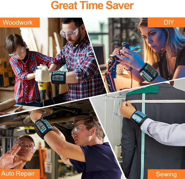 Geschenke für Männer Papa Geschenk Weihnachten - Magnetarmband Handwerker Weihnachtsgeschenke für Mä
