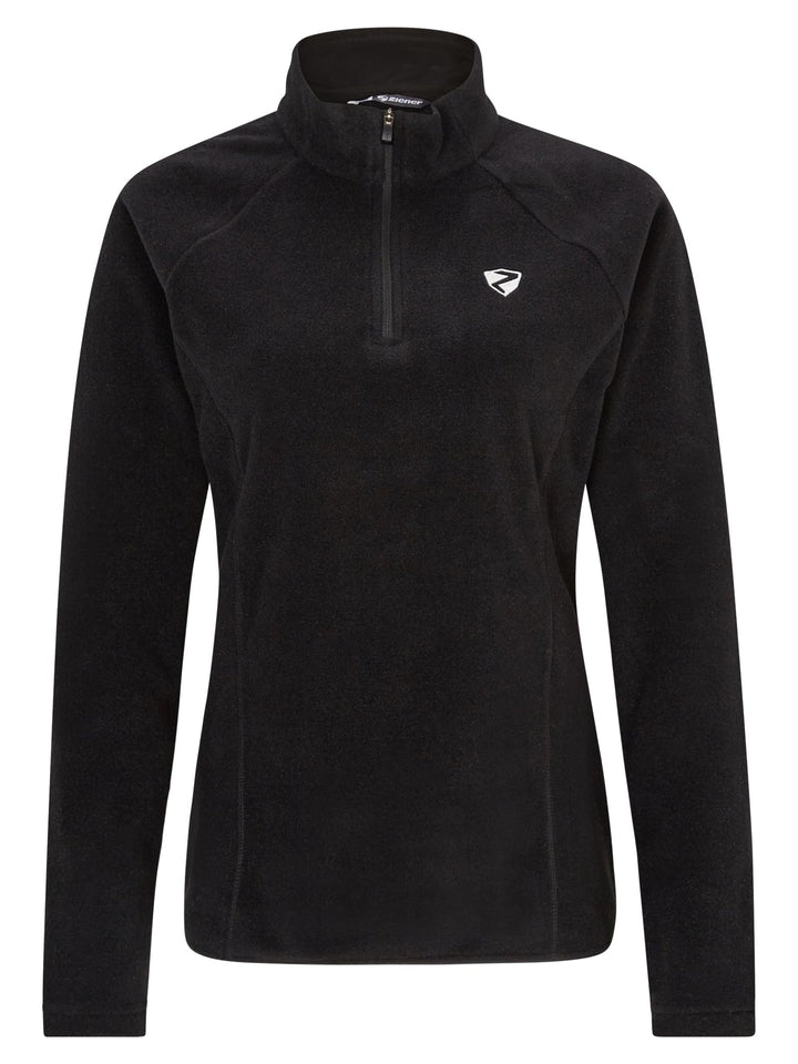 Ziener Damen Jemila Skipullover, Skirolli, Funktions-Shirt | Langarm, atmungsaktiv, Fleece, warm (1e