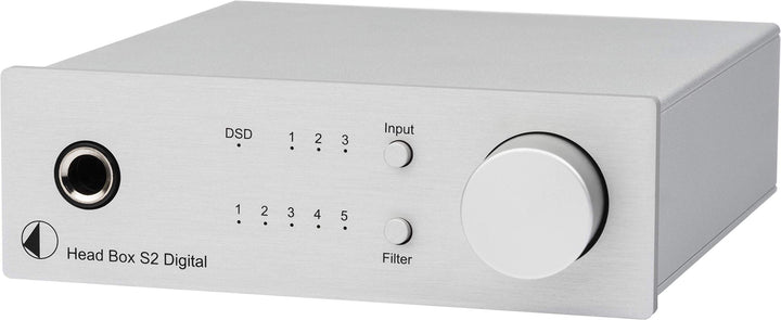 Pro-Ject Head Box S2 Digital Mikro High End Kopfhörerverstärker (Head Box S2 Digital, Silber) Head B