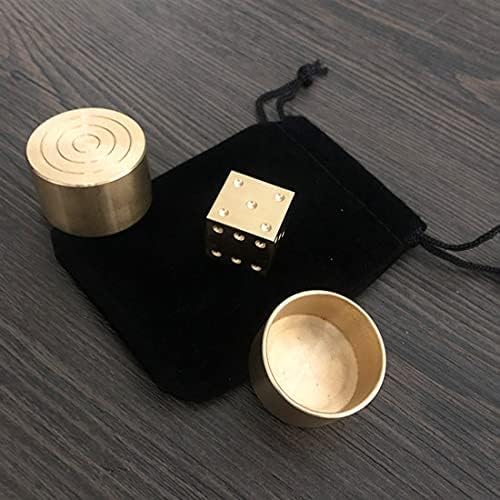 SUMAG Magietricks Super Mental Die (Messing) Magic Tricks Magier Close Up Illusions Gimmick Prop Met