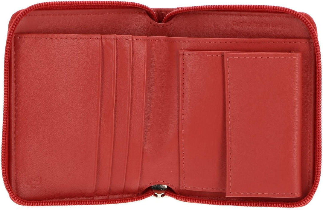 Mandarina Duck Damen Mellow Leather Wallet Reisezubehör-Brieftasche 10x12x2 (L x H x W) Cayenne, 10x