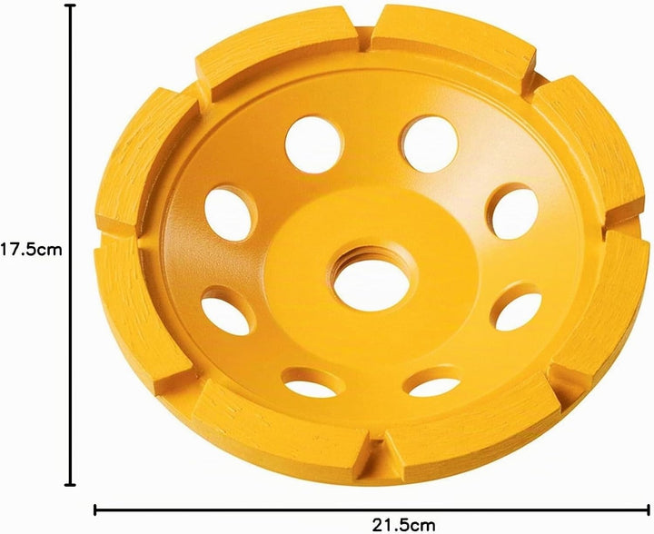 Dewalt Diamant-Topfscheibe Extreme DT3795 (für Ziegel, Mauerwerk und Beton, 125mm Durchmesser, M14 A