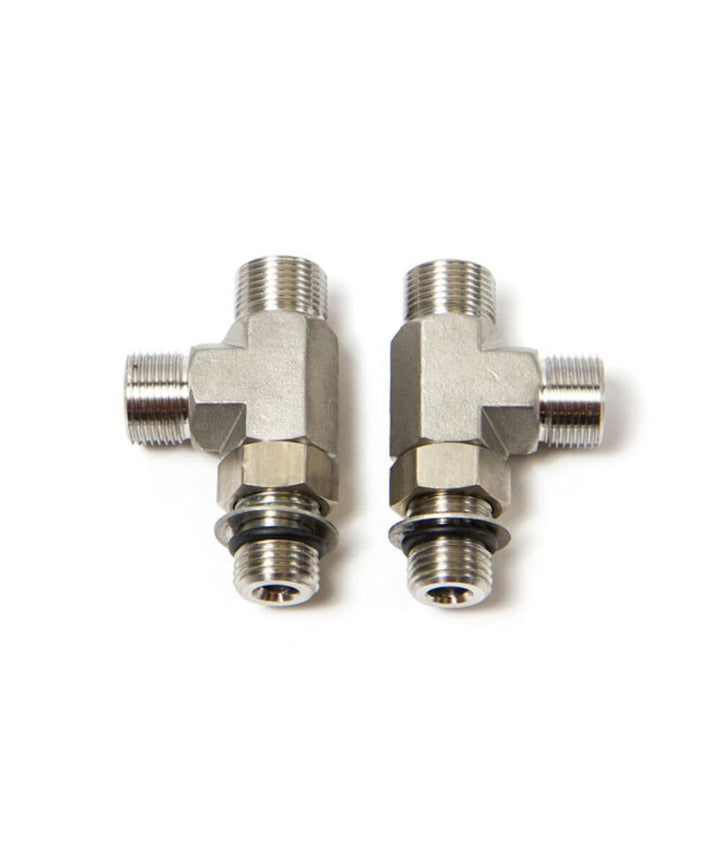 Teleflex Seastar Lösungen hf6006 Orb Fitting-Vertical Tee 2 Stück, hydraulische Lenkung
