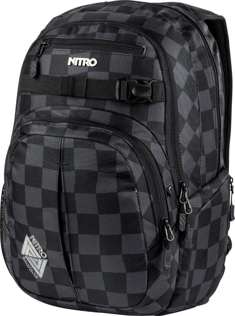 Nitro Snowboards 2018 Rucksack, 51 cm, 35 liters, Schwarz (Checker) Black Checker, Black Checker
