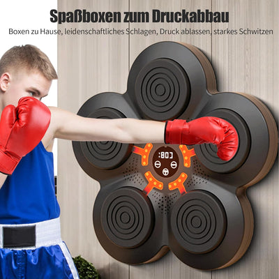 Punching Bag Boxing Machine, Boxmaschine Mit Musik Wand Boxpolster, Elektronische Bluetooth Boxmasch