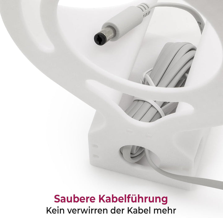 Wandhalterung passend für TP-Link Deco BE65 Wi-Fi 7 Mesh WLAN BE9300 2 Stück | Robuste Halterung mit