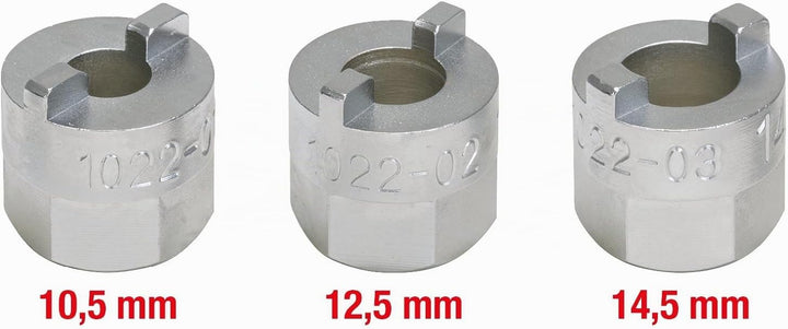 KS Tools 150.9410 Spezial Nutmuttern-Schlüssel-Satz für VAG, 3-tlg.