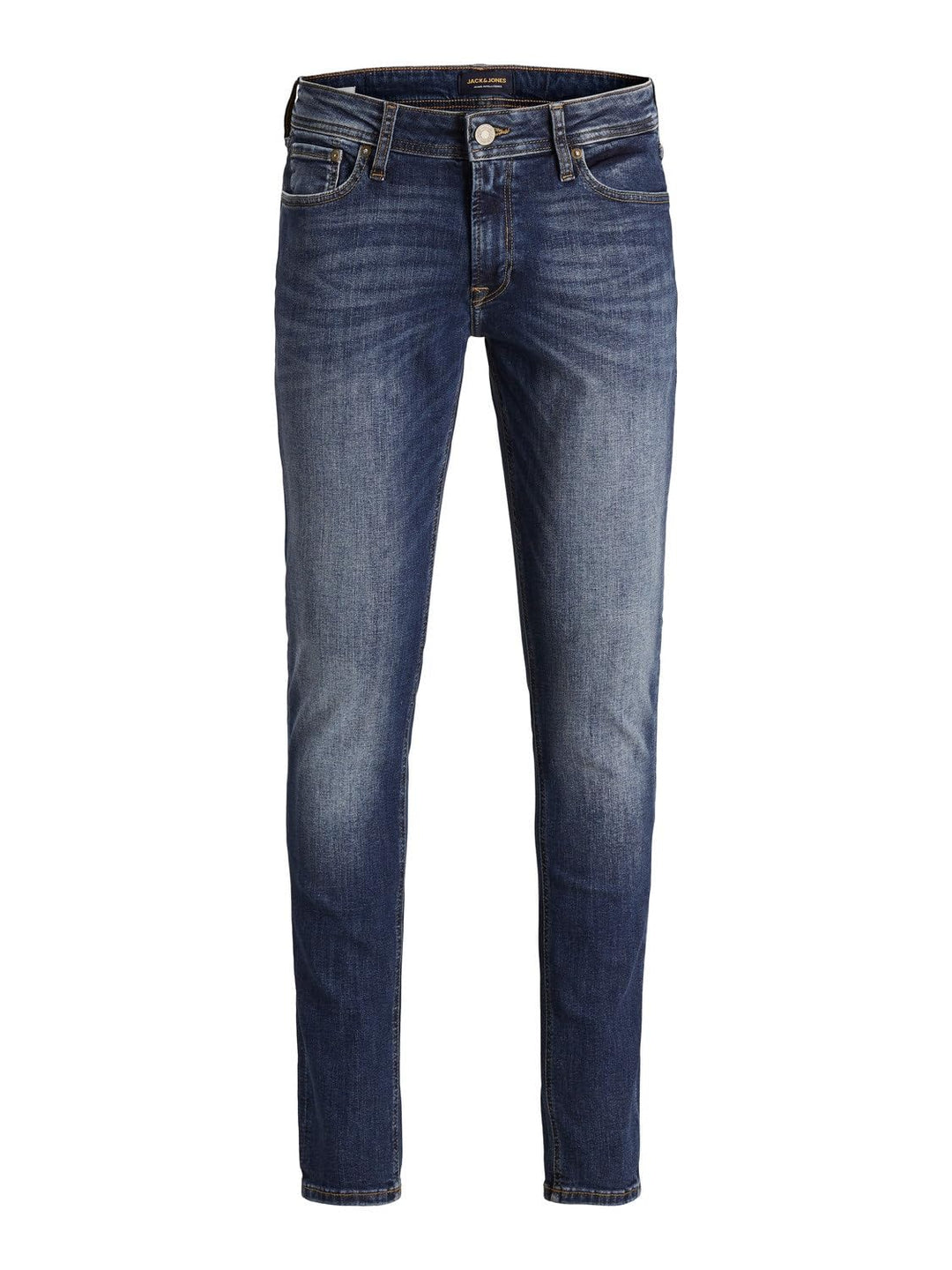 JACK &amp; JONES Male Slim Fit Jeans JJIGLENN JJICON JJ 257 50SPS NOOS Slim Fit Jeans 28W / 34L Blue Den