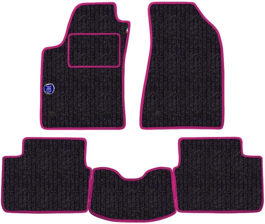 Fussmatten Set für Audi A5 Sportback Baujahr 2009 bis 2016 aus Faser-Teppichboden, rutschfest, anthr