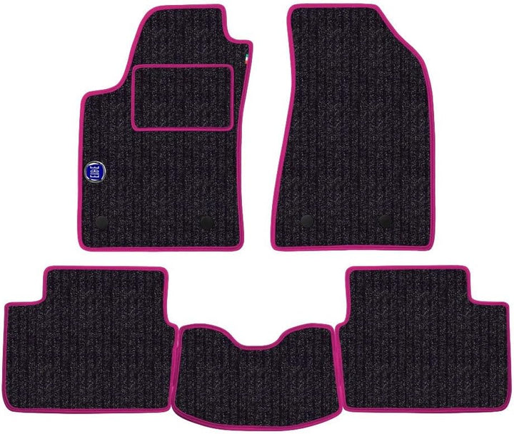 Fussmatten Set für Audi A5 Sportback Baujahr 2009 bis 2016 aus Faser-Teppichboden, rutschfest, anthr