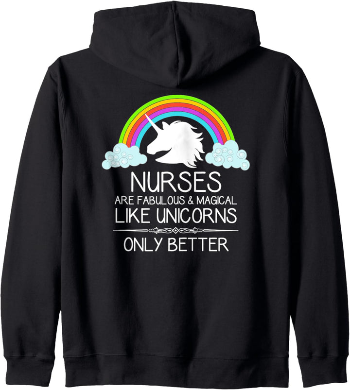 Nurse Gifts - Nurses Are Like Unicorns Funny Nursing Kapuzenjacke