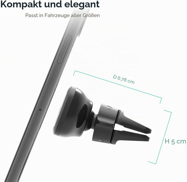 iOttie iTap 2 Magnetic Air Vent Car Mount Halterung für iPhone XS Max R 8 Plus 10 W für Samsung Gala