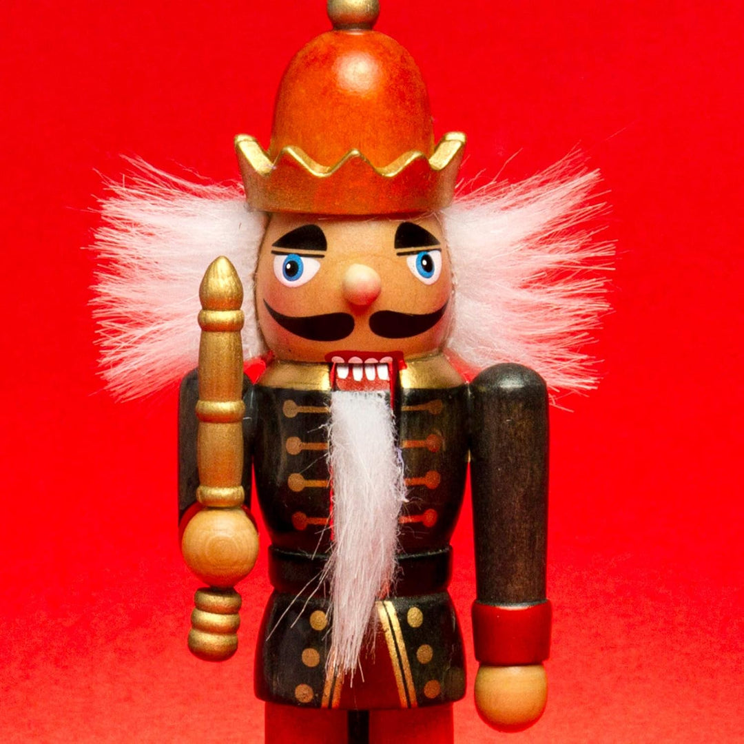 SIKORA NK-H Deko Nussknacker Figur aus Holz Verschiedene Motive 2 Grössen, Grösse:Höhe ca. 18 cm, Fa