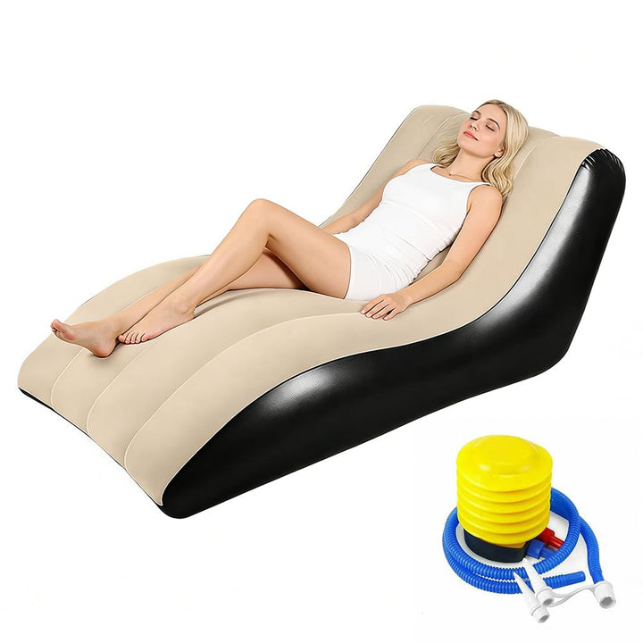 Aufblasbares Sofa, Lounge Sessel aufblasbar, Wasserdichtes Luftsofa Aufblasbares, Aufblasbare Couch,