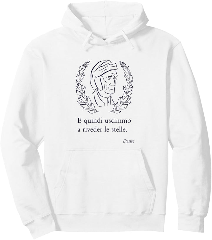 Dante Alighieri Zitat, Die göttliche Komödie, Canto 34 Pullover Hoodie