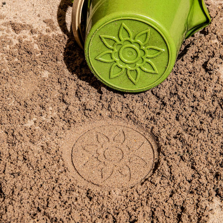 Betzold Sandspieleimer aus treeNside-Material - Sand-Spielzeug Kinder Sandkasten 5 Stück Rosa, 5 St&