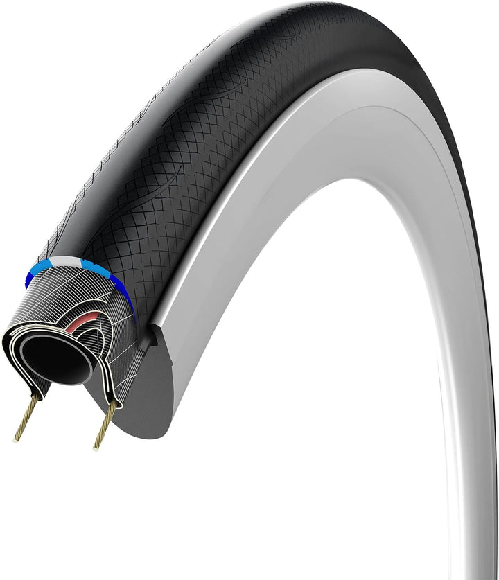 Vittoria Rubino Pro Control Faltreifen 700 x 25c Schwarz, 700 x 25c Schwarz