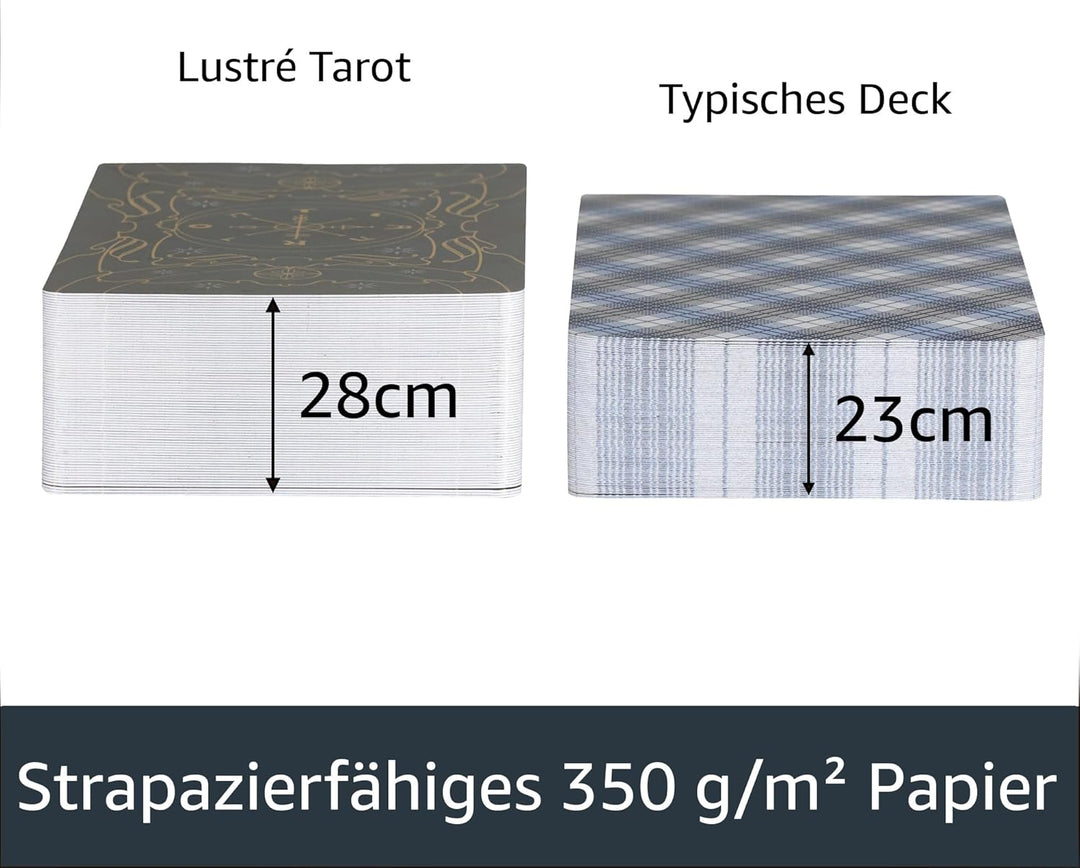 Da Brigh Lustré Tarot Karten Deck, Englisch