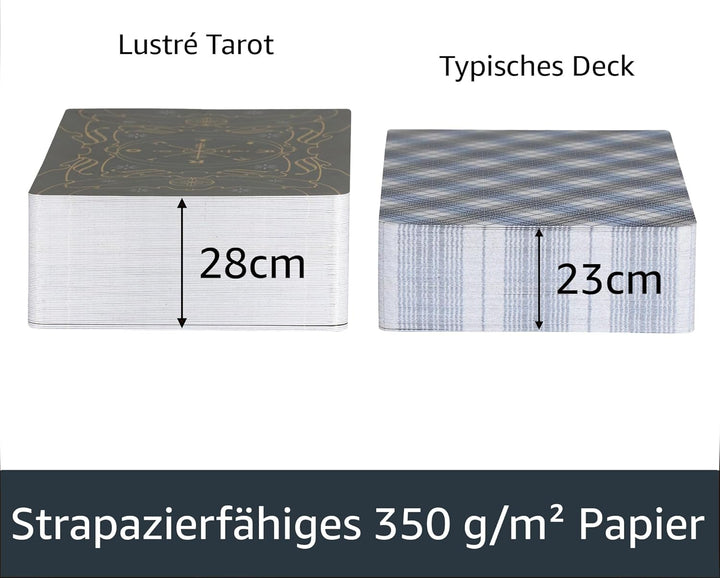 Da Brigh Lustré Tarot Karten Deck, Englisch