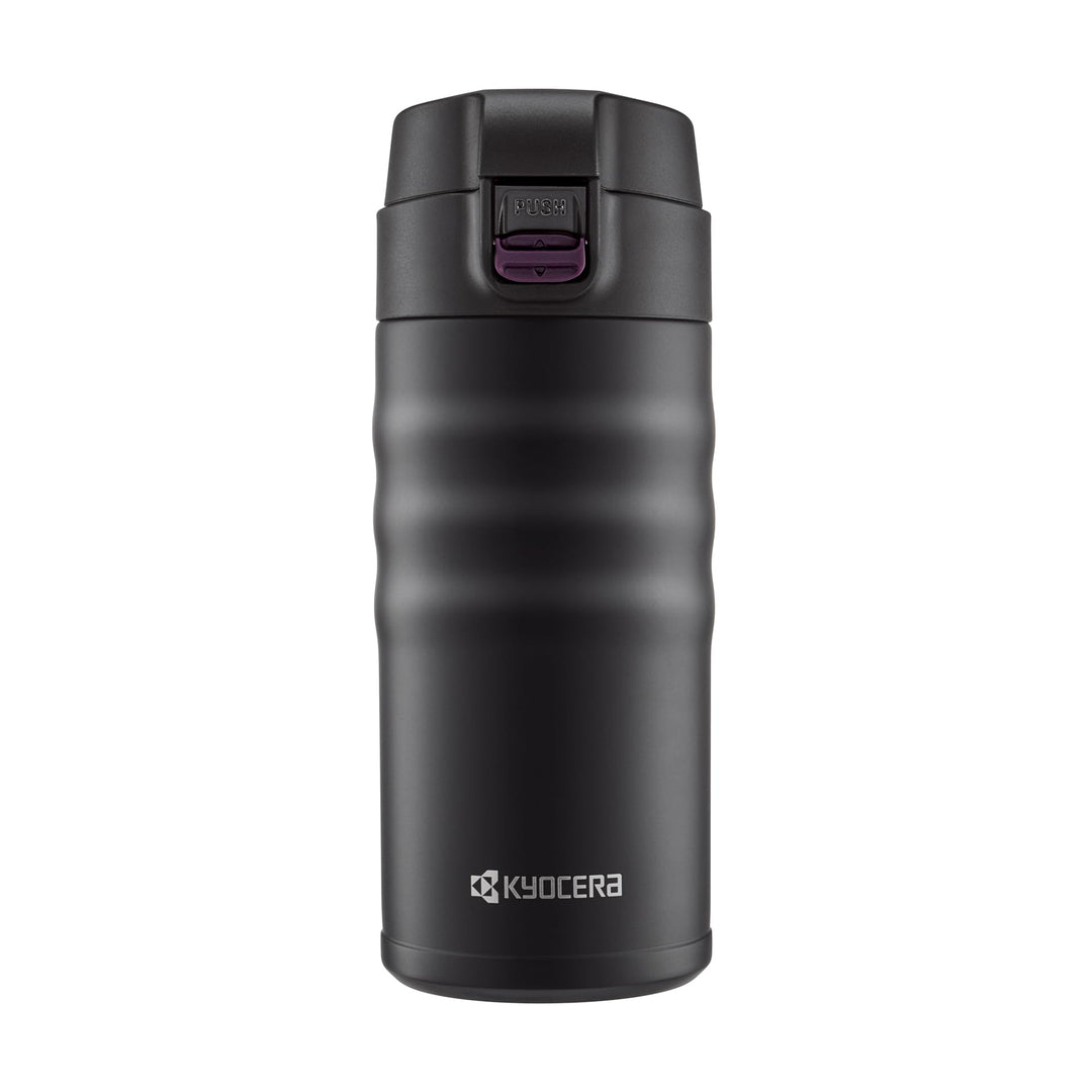 Kyocera MB-12F BK (350 ml), FLIP TOP, schwarz Thermo-Trinkflaschen, Keramik, Kunststoff, 12 fluid_ou