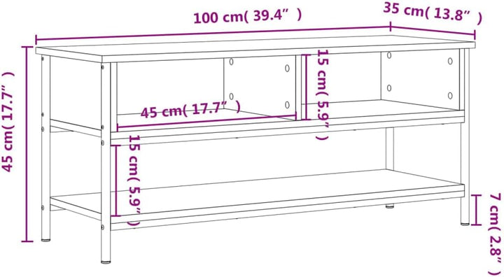 Tidyard TV-Schrank Fernsehtisch TV-Möbel Fernsehschrank TV Lowboard Sideboard Stereoschrank TV-Regal