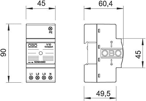 OBO® Bettermann V10 Compact 255V