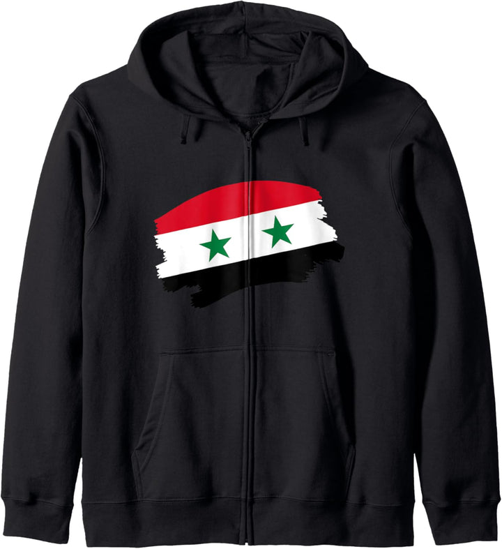 Syrische Flagge Syrien Kapuzenjacke