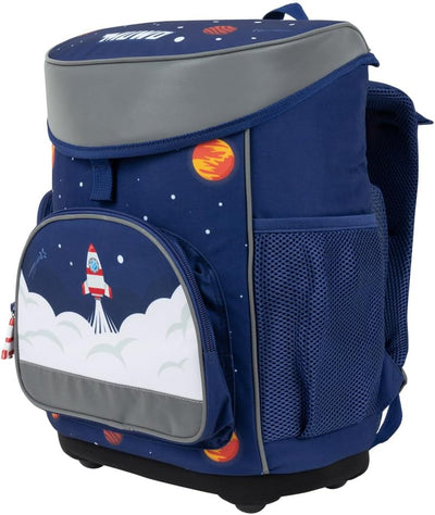MUWO Kinder Schulranzen Set 5tlg. ergonomischer leichter Schulrucksack mit Sporttasche, Turnbeutel,
