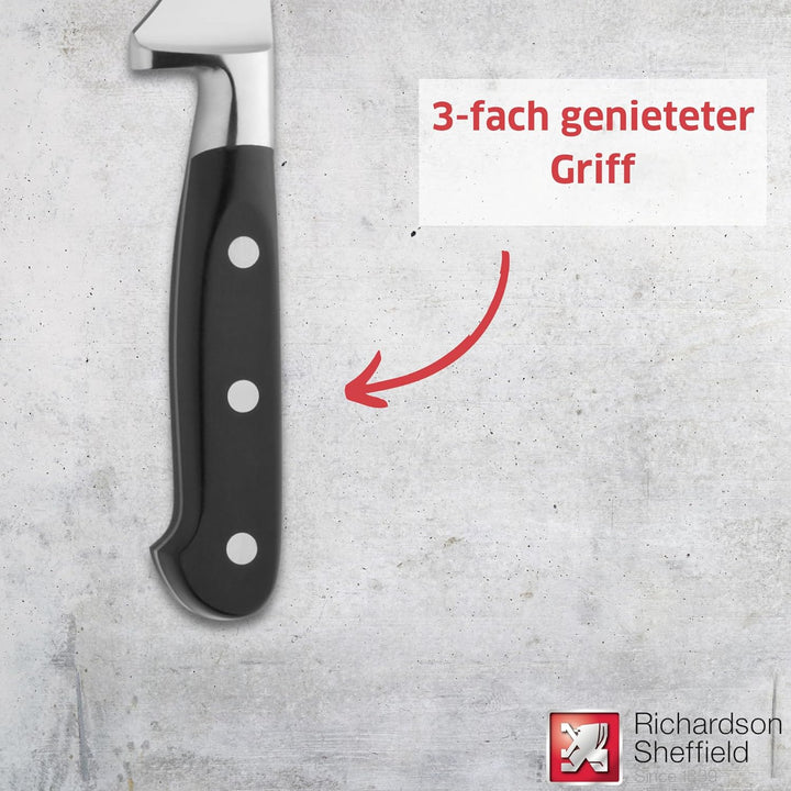 Richardson Sheffield V SABATIER Profi Ausbeinmesser | Metzgermesser | Fleischmesser | Edelstahl Klin