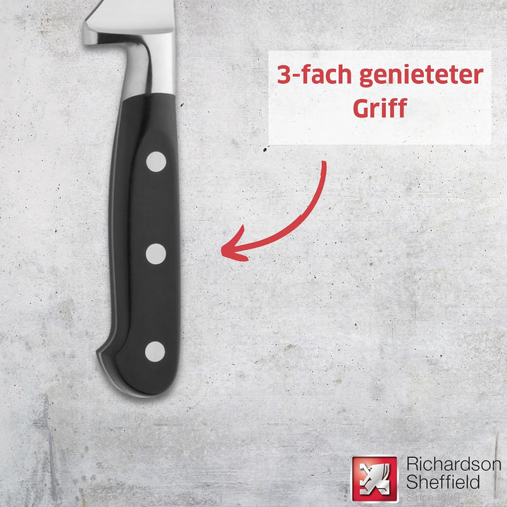 Richardson Sheffield V SABATIER Profi Ausbeinmesser | Metzgermesser | Fleischmesser | Edelstahl Klin