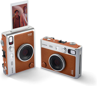 instax Mini EVO Kamera und Drucker Braun Mini Kameratasche, Braun Mini Kameratasche