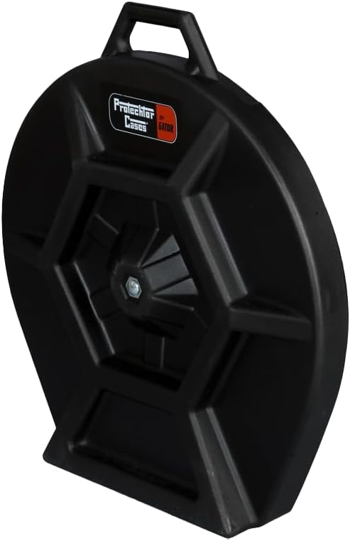 Gator Roto Molded Classic Series Beckenkoffer Classic -inch schwarz