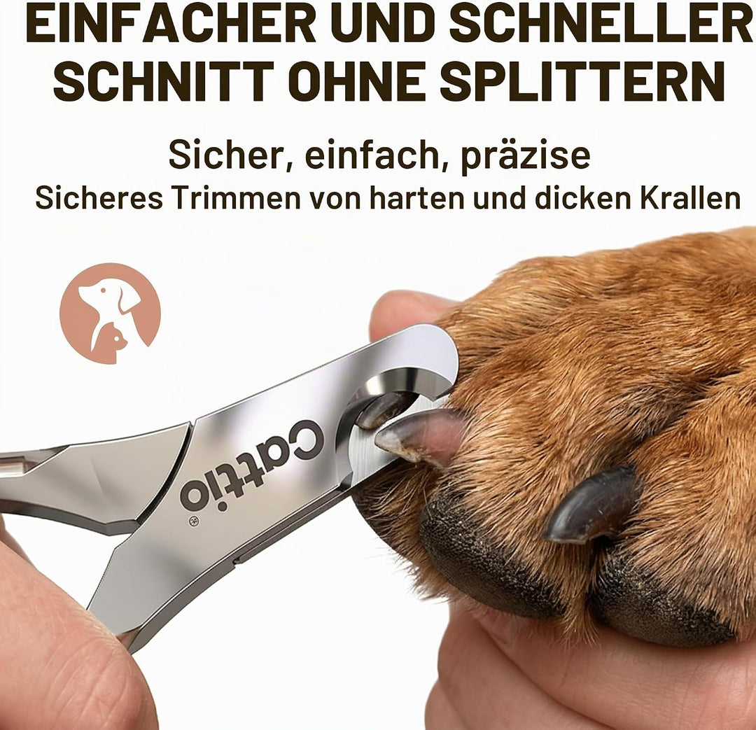 Professioneller Nagelknipser für grosse Hunde – scharf, langlebig und sicher. Robuster Haustier-Nage